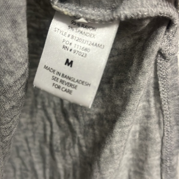 “Calm mind strong heart” oversized yoga top - Picture 4 of 4